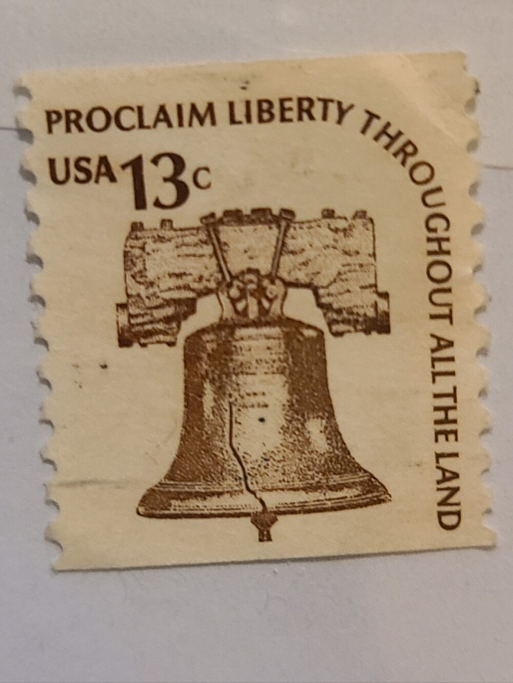 Vintage Liberty Bell Stamp -